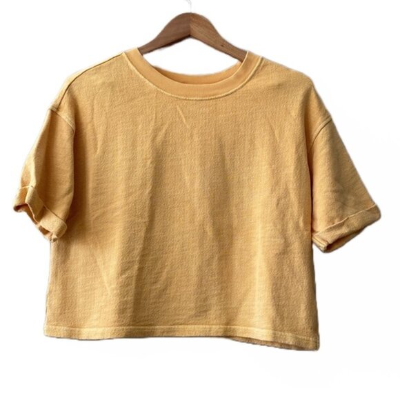 Old Navy Bright Marigold Oversized Top - Picture 1 of 6